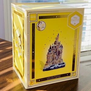 Disney Store - Castle Collection Ornament - Beauty and the Beast, Belle's Castle